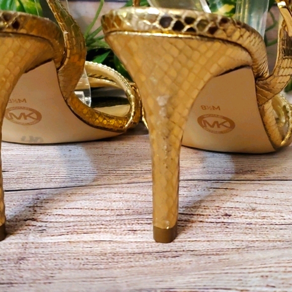 NWOT Michael Kors Jackie Chain Link Sandal - Picture 5 of 11